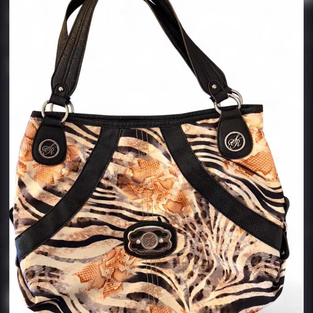 Sienna Ricchi Animal Print Shoulder Bag